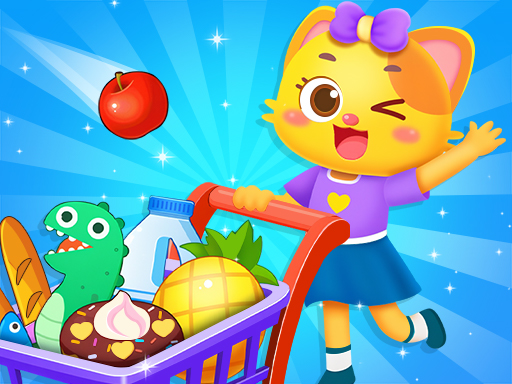 Supermarket Shopping For Kids Cover