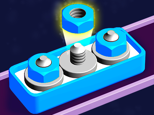Nuts Stack Sort: Nuts & Bolts Cover
