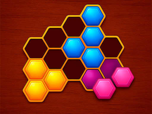 Hexa Block: Honey Cells Cover